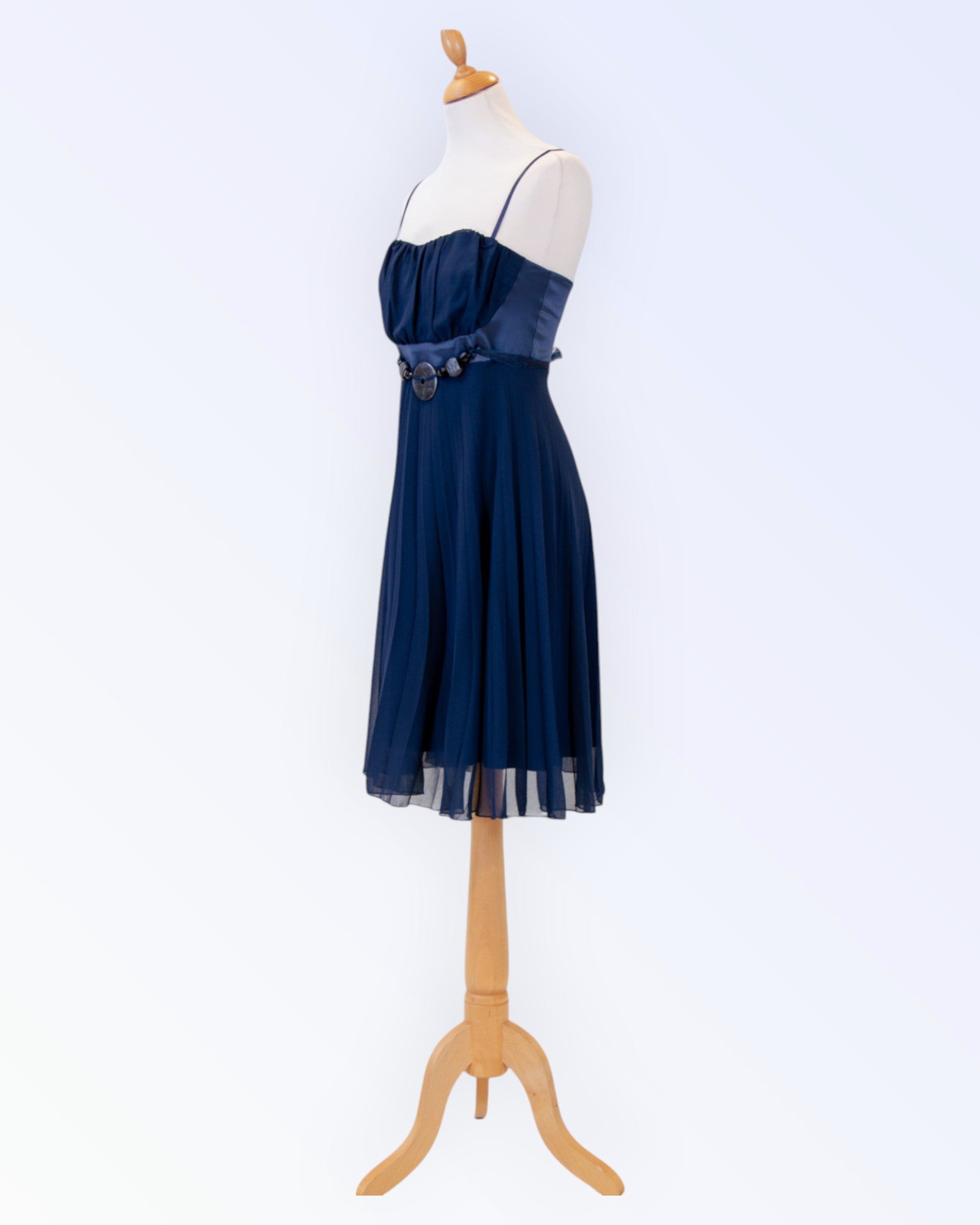 Rinascimento navy blue party dress