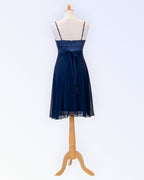 Rinascimento navy blue party dress