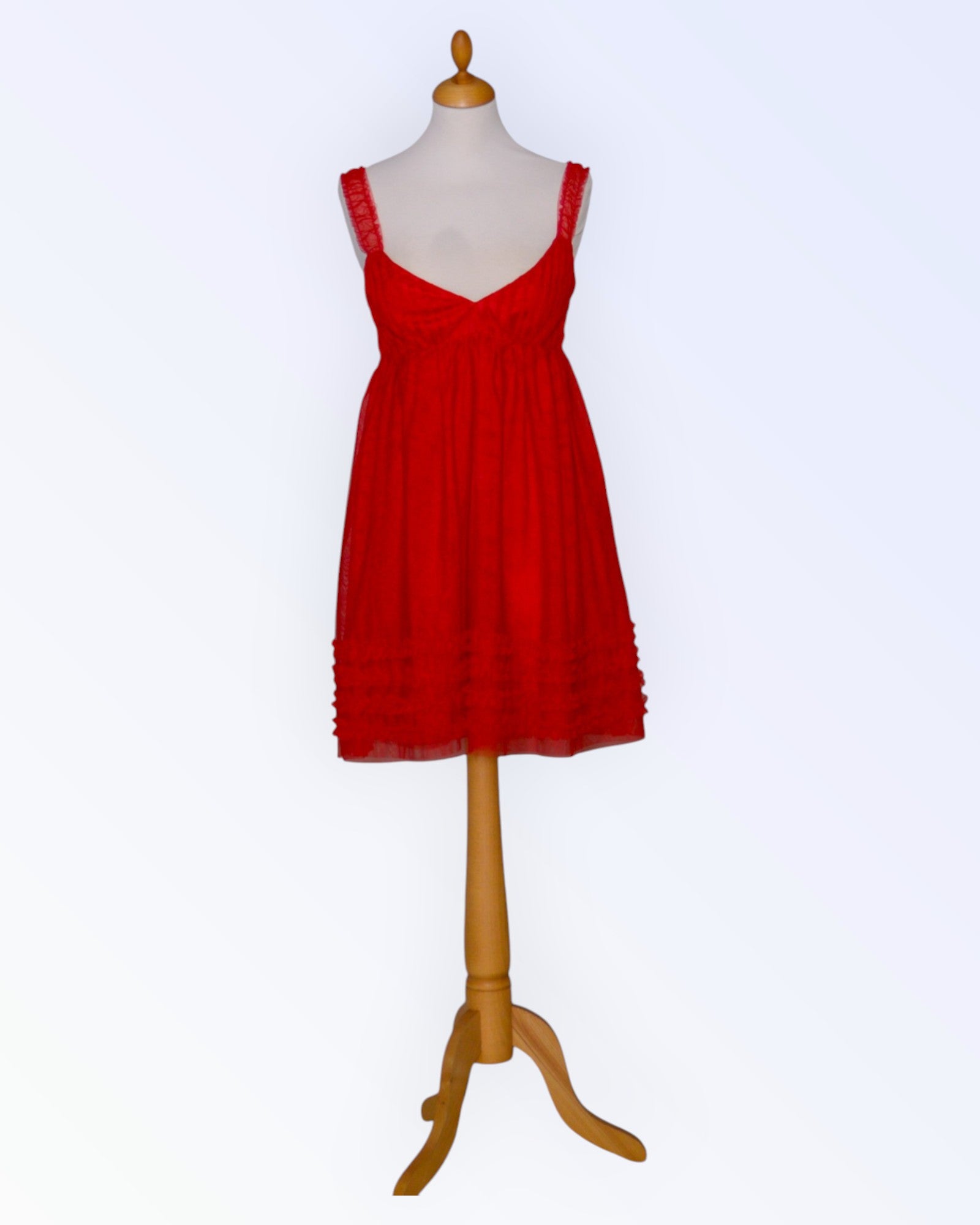 Only red party dress