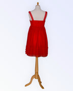 Only red party dress