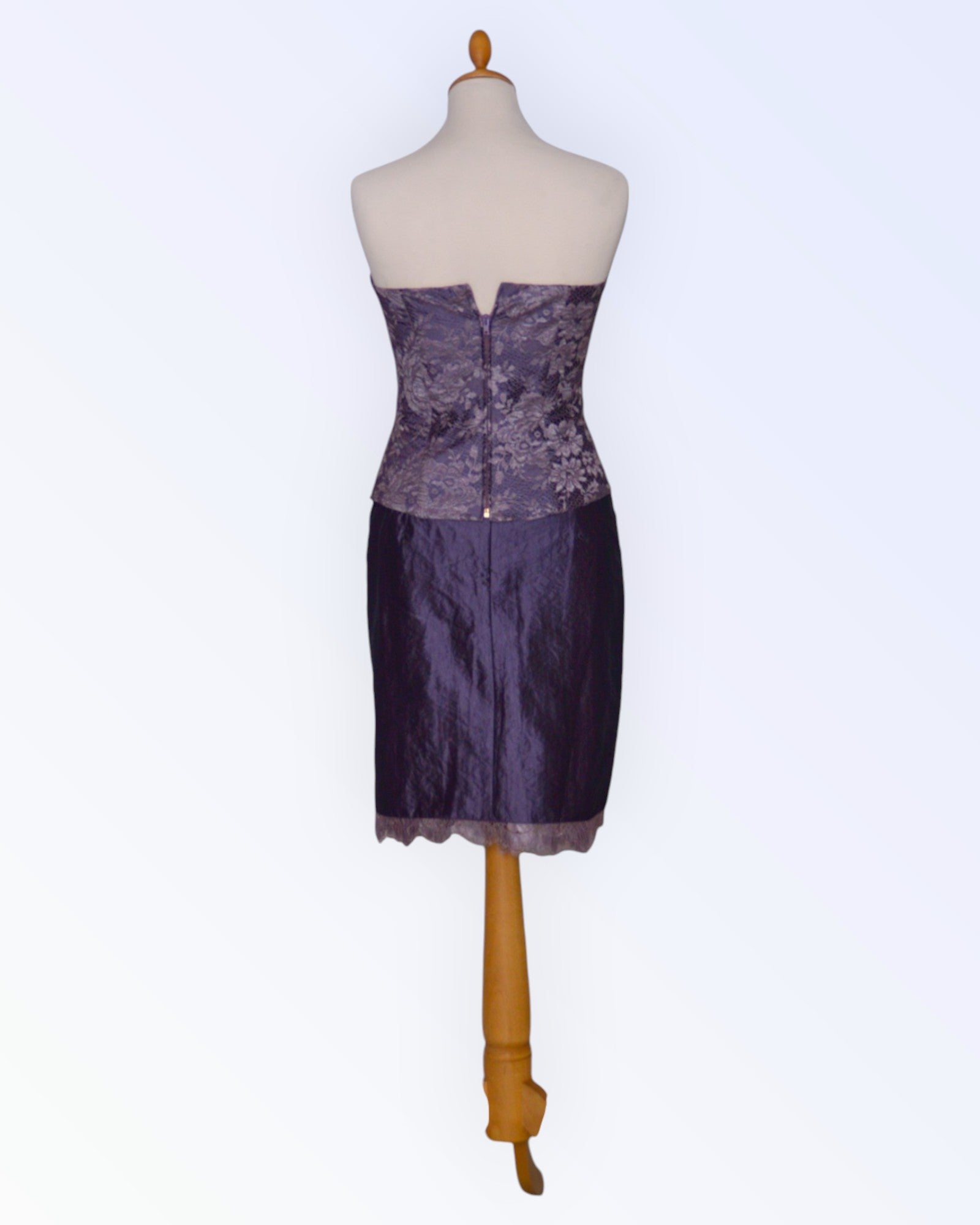 Lillast taftist 2-osaline pidulik komplekt