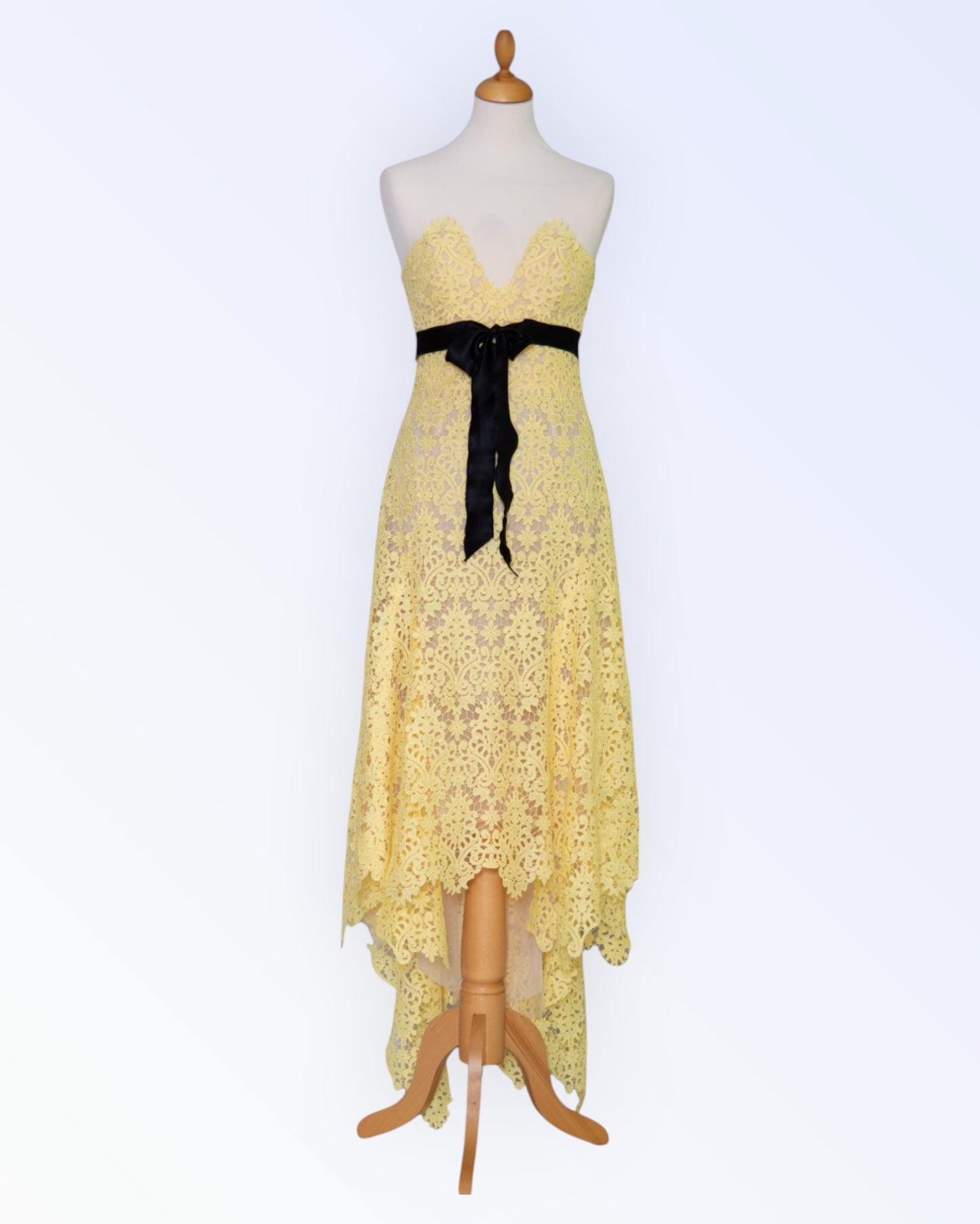 Yellow party dress