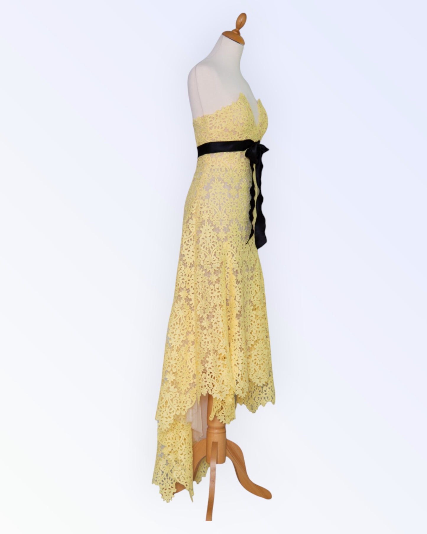 Yellow party dress