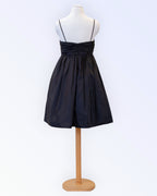 Satin Rouge party dress