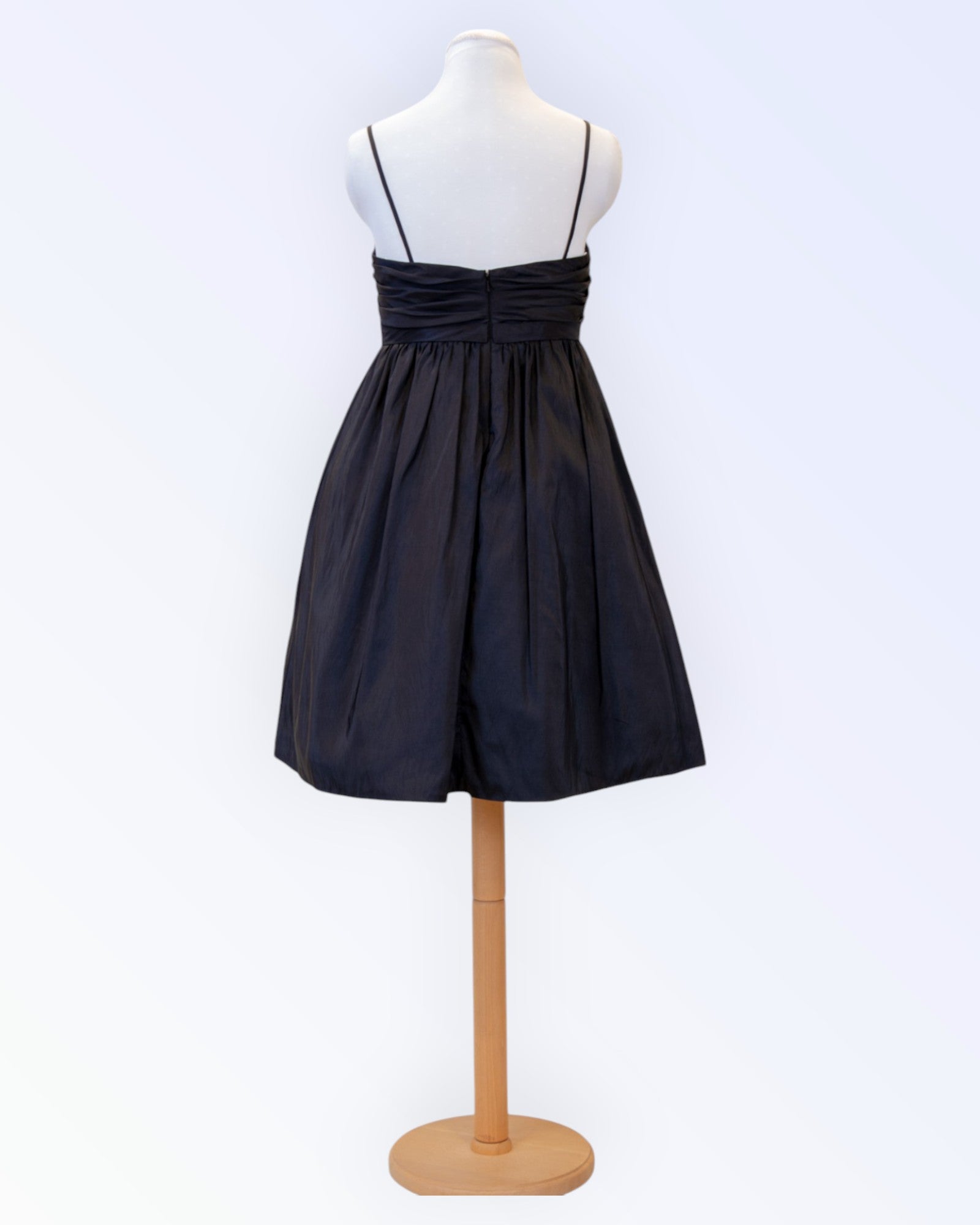 Satin Rouge party dress