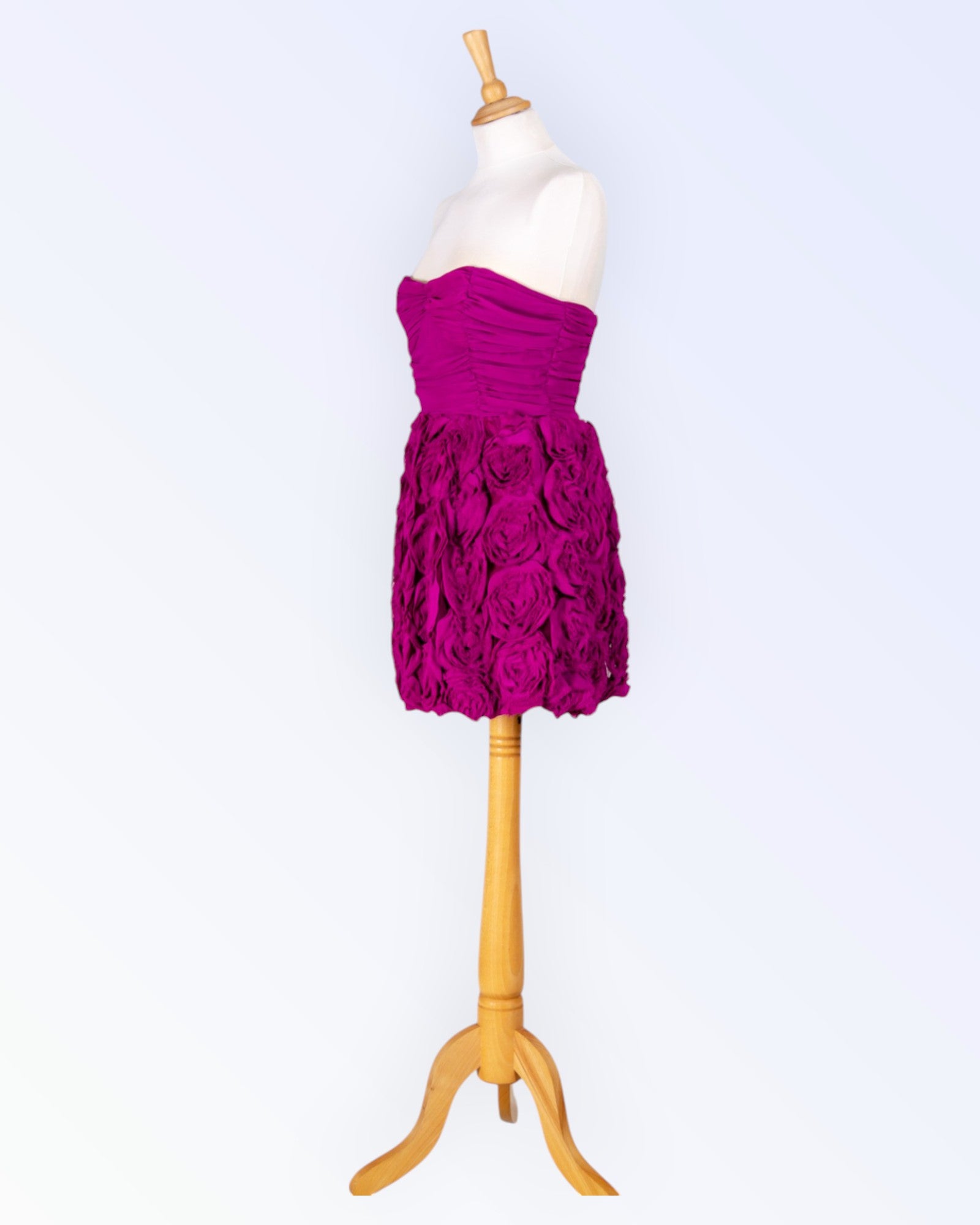 2b bebe purple party dress