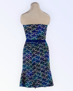 Embroidered organza dress
