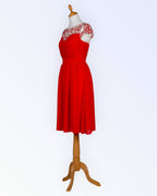 Little Mistress red party dress