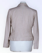 Orsay-raidallinen kevyt pellavainen kesätakki