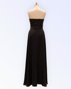Long formal black dress