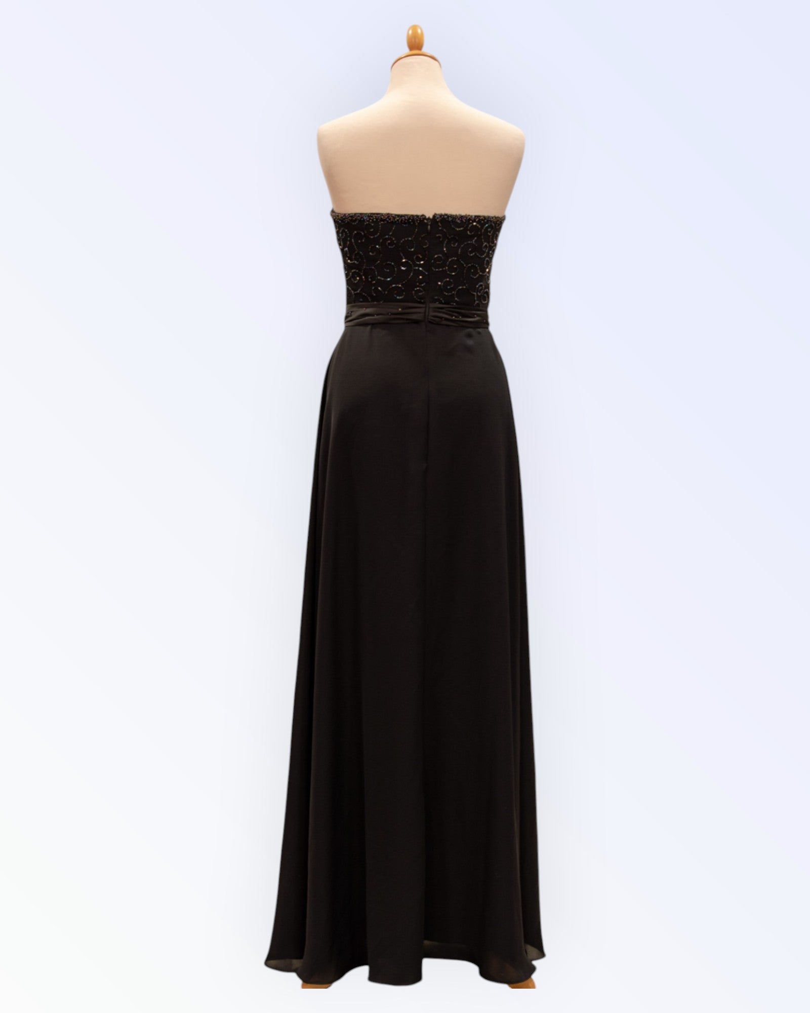 Long formal black dress
