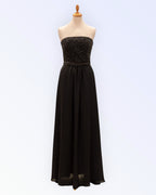 Long formal black dress