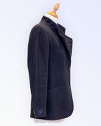 Navy blue wool jacket