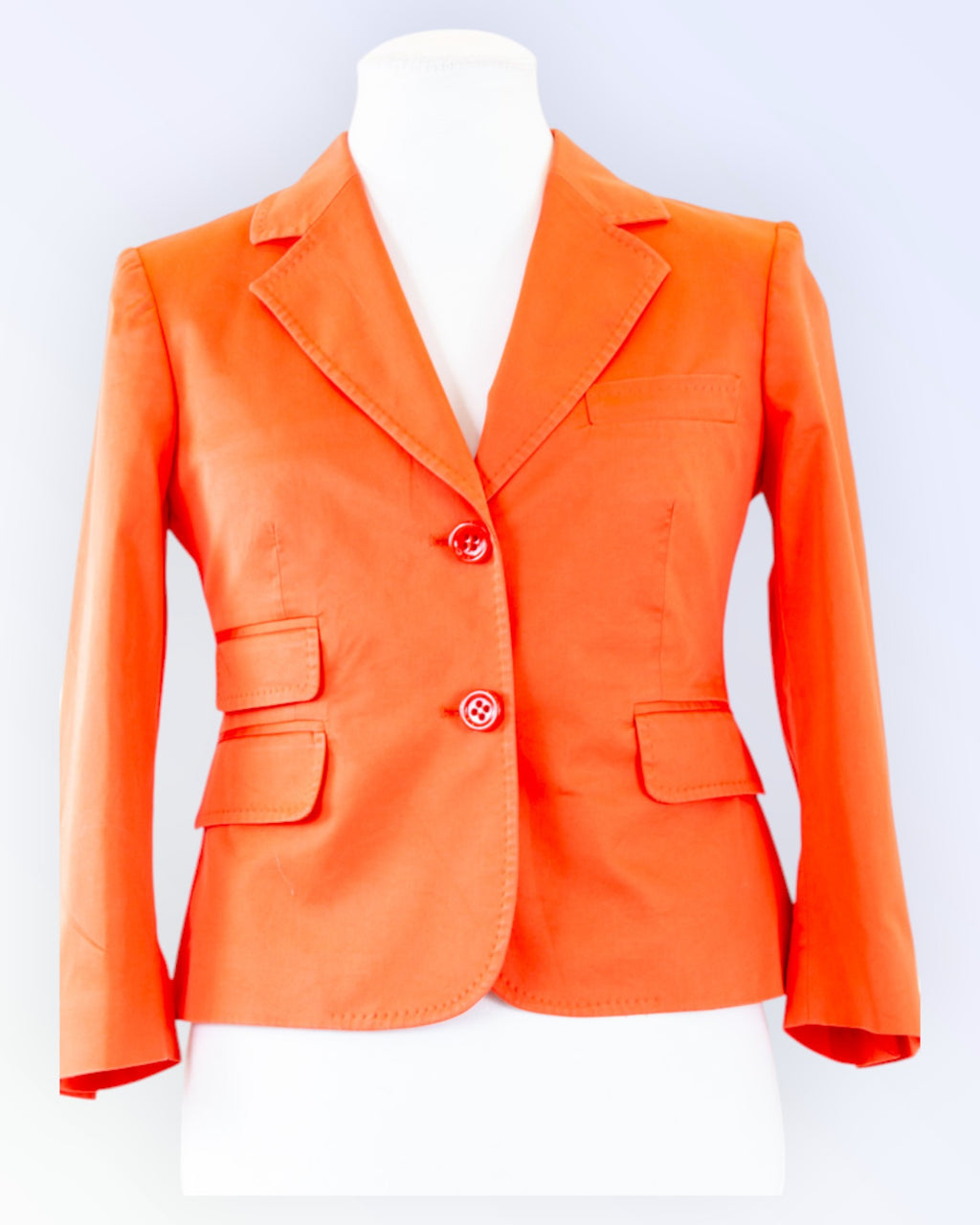 Roberto Verino oranž puuvillane suvejakk