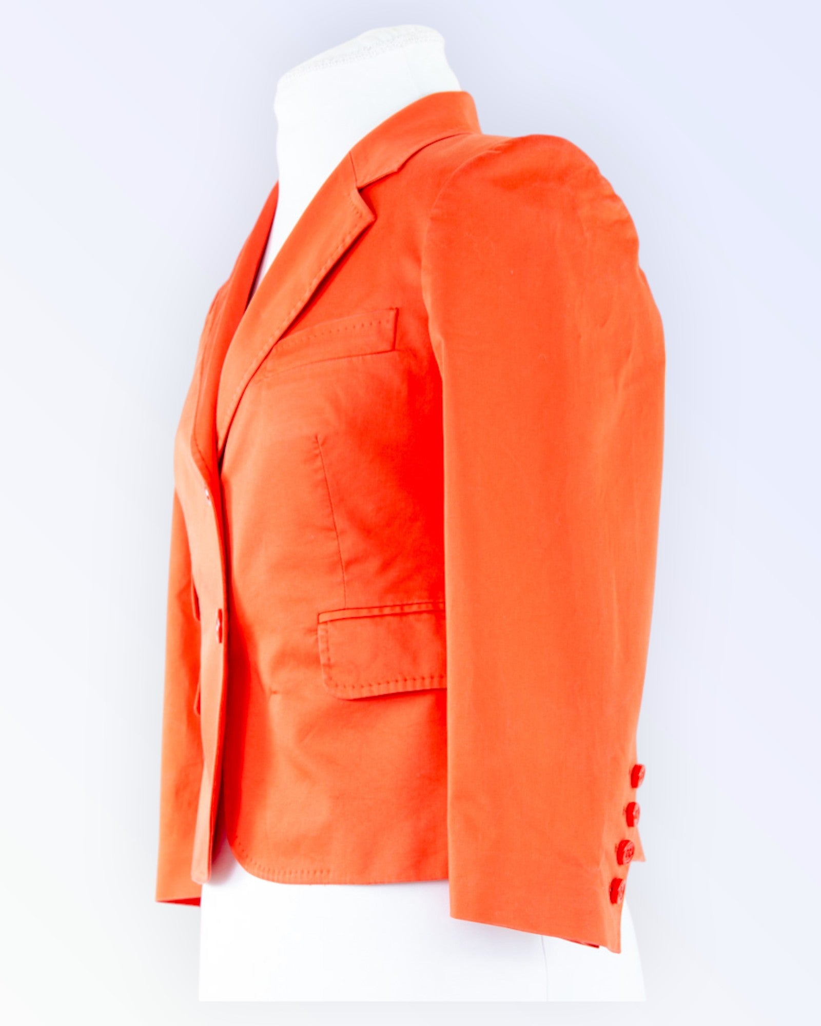 Roberto Verino oranž puuvillane suvejakk