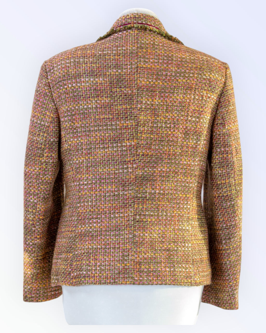 Leara Fashion multi-colored fabric jacket
