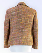 Leara Fashion multi-colored fabric jacket