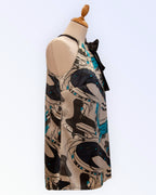 Vila colored satin top