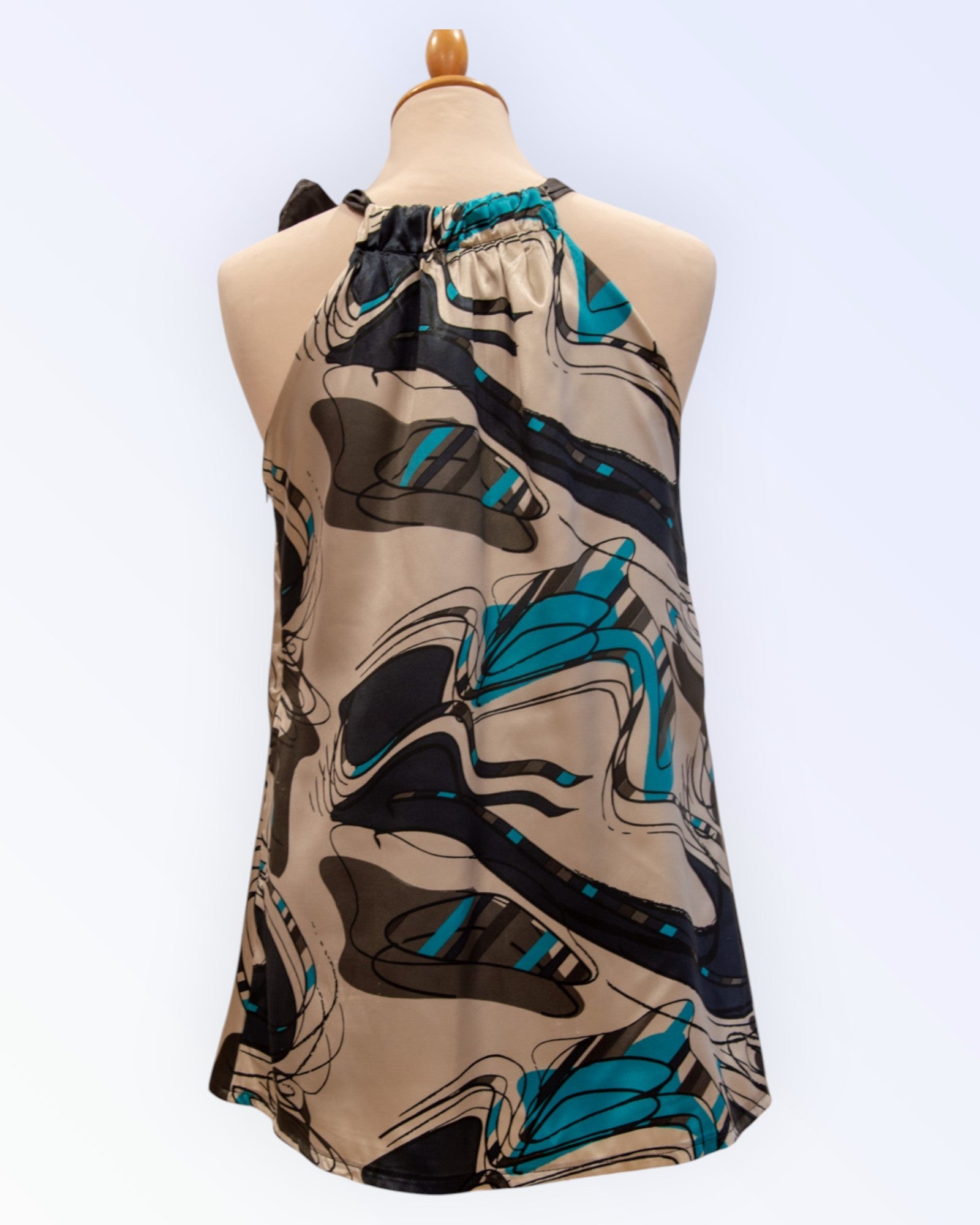 Vilan värillinen satiinitoppi