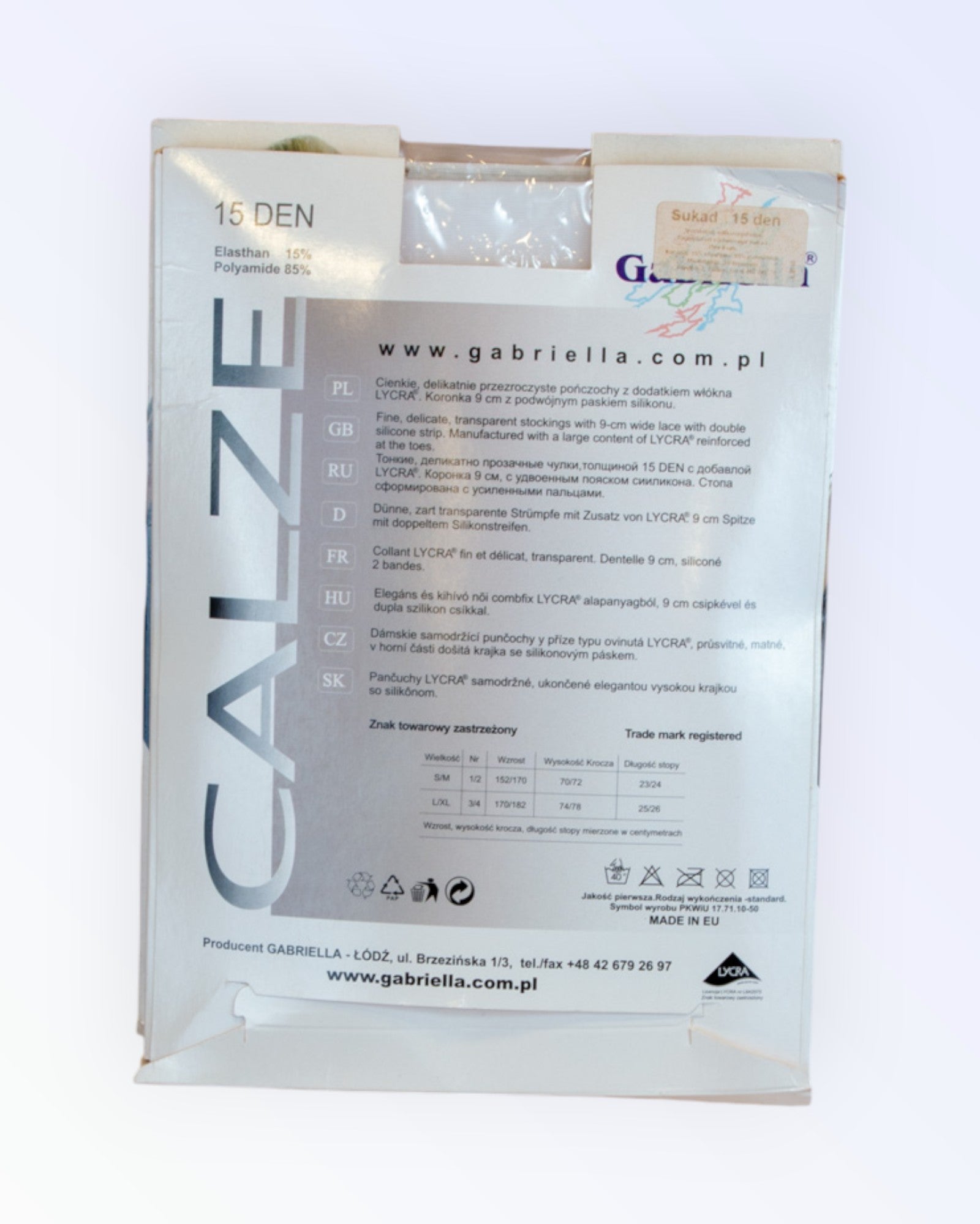 Gabriella valged sukad