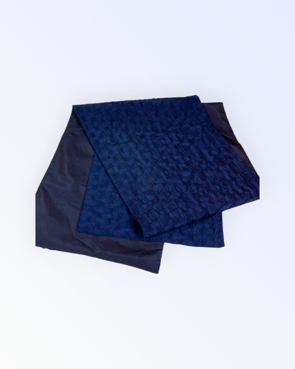 Navy blue theater scarf