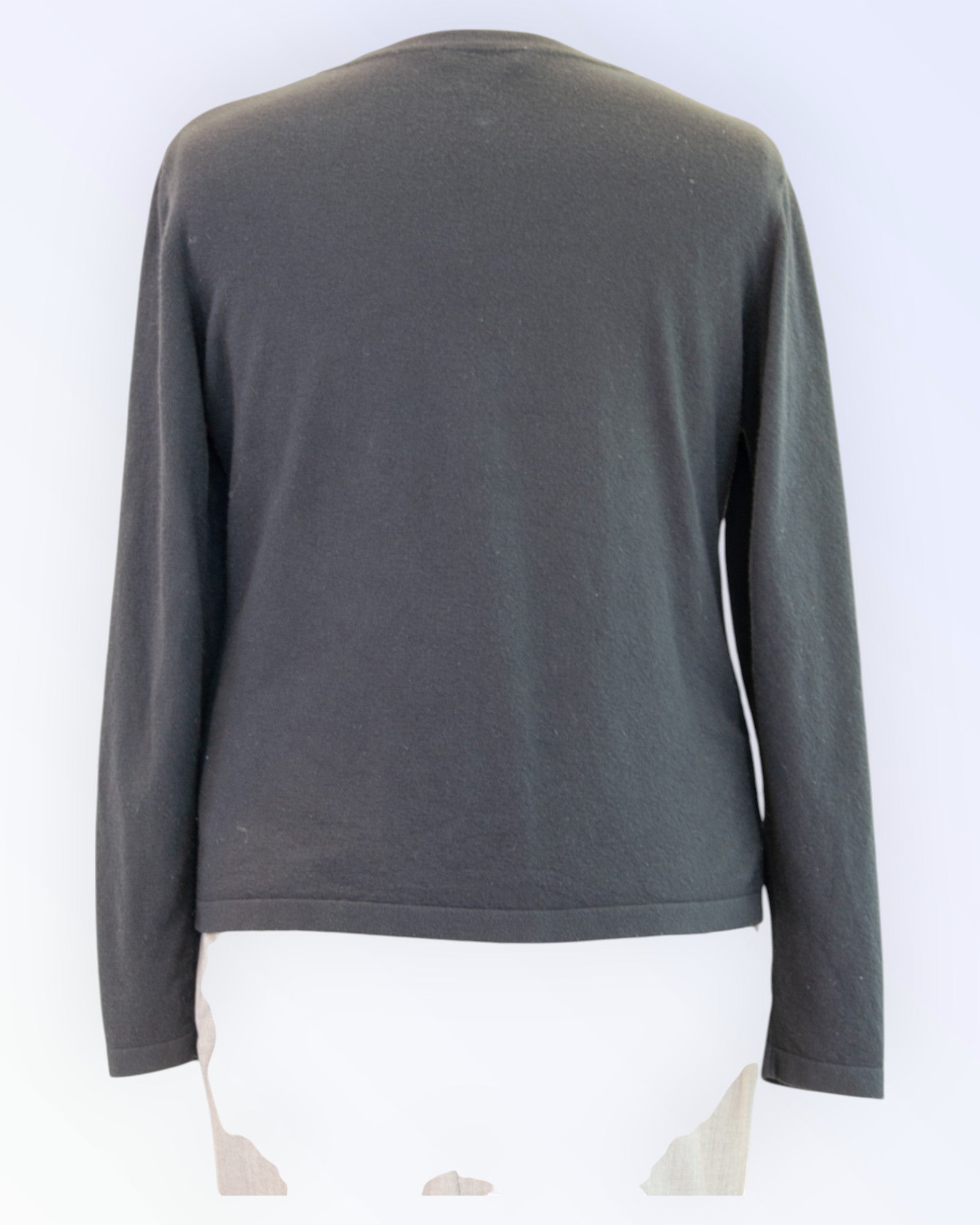 Hirsch musta neuletakki