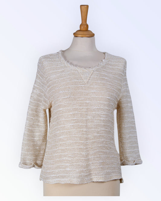 Indigo beige toppi