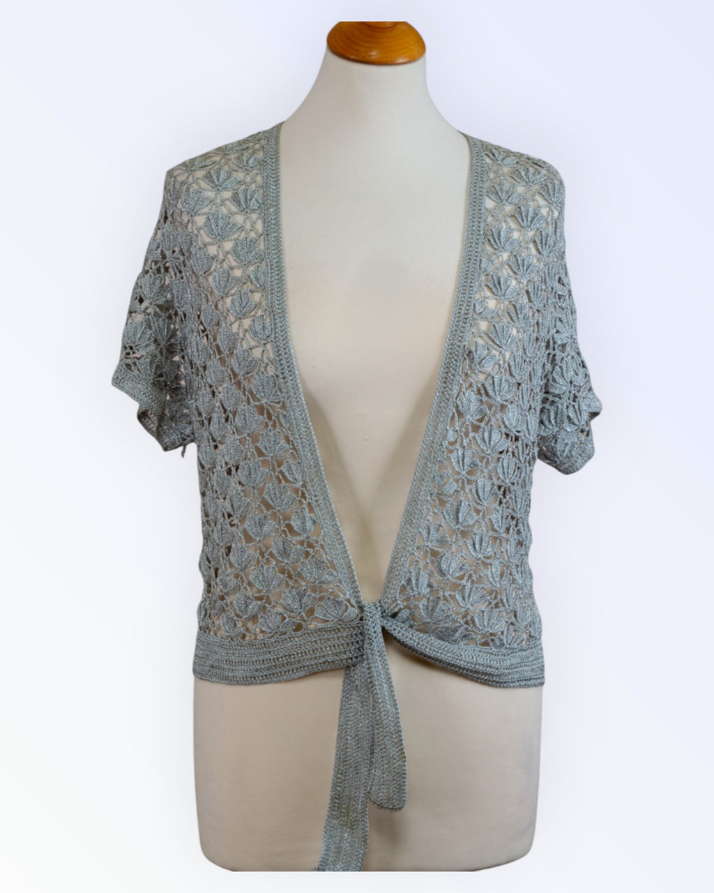 Signature Experience crochet cardigan