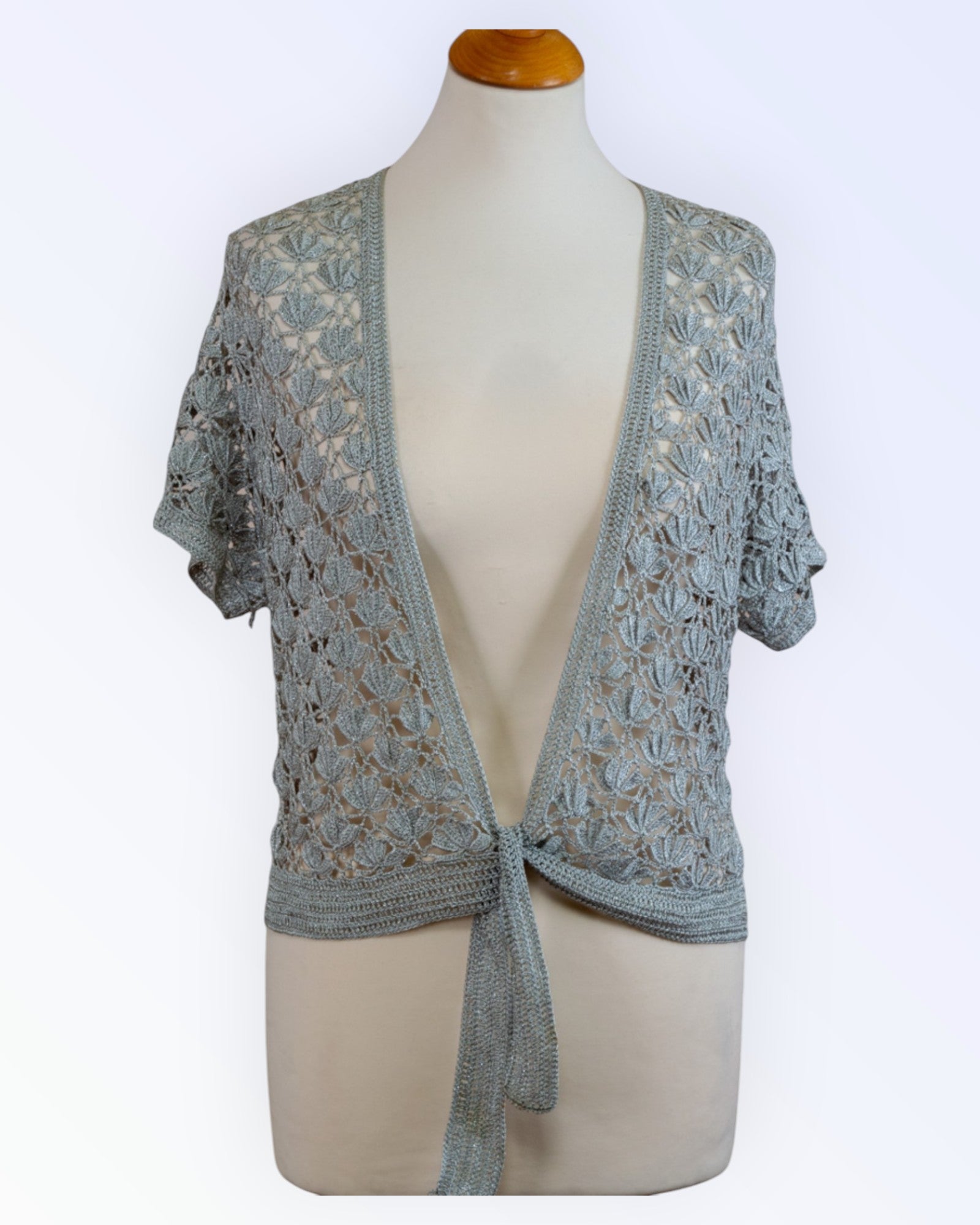 Signature Experience crochet cardigan