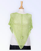 Vaaleanvihreä poncho