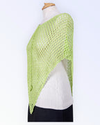 Vaaleanvihreä poncho