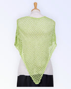 Vaaleanvihreä poncho