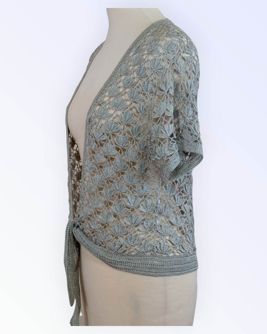 Signature Experience crochet cardigan