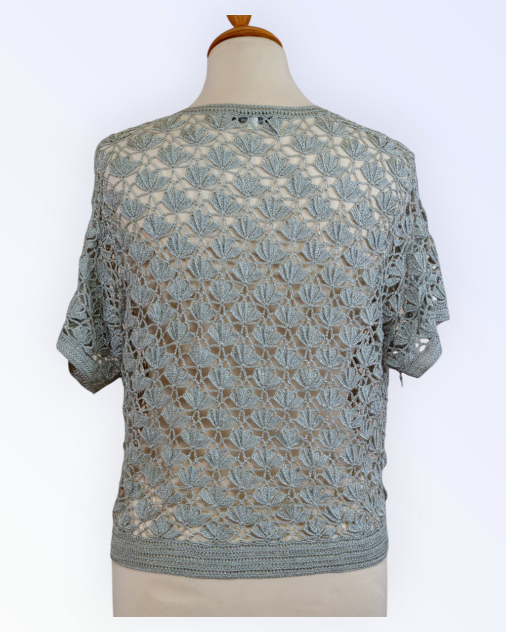 Signature Experience crochet cardigan