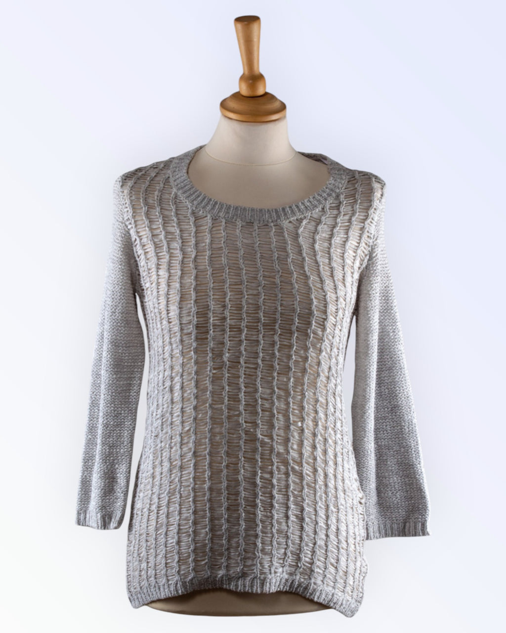 Vila harmaa neulepusero