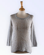 Vila harmaa neulepusero