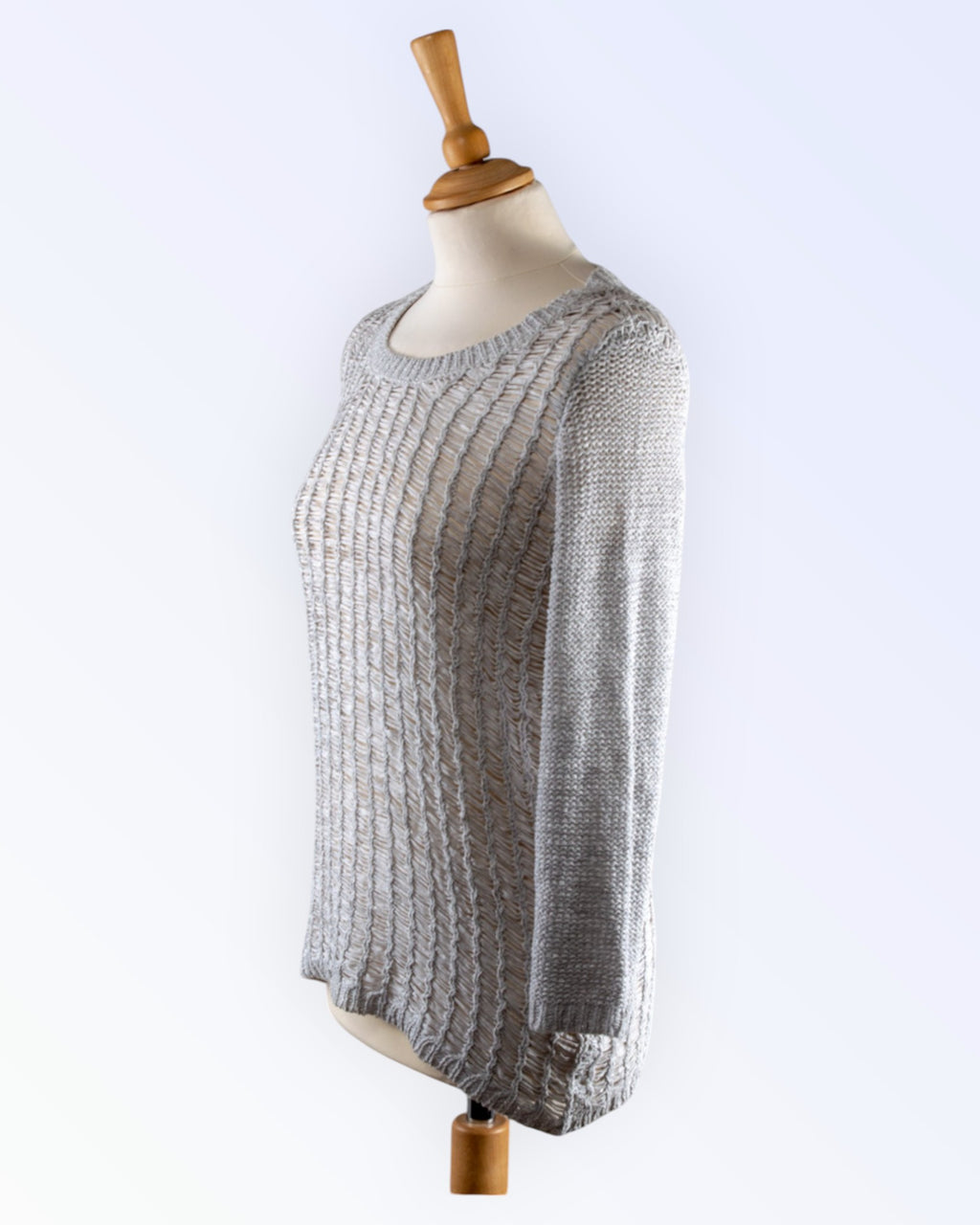 Vila harmaa neulepusero