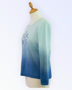 Joy vaaleansininen neulepusero