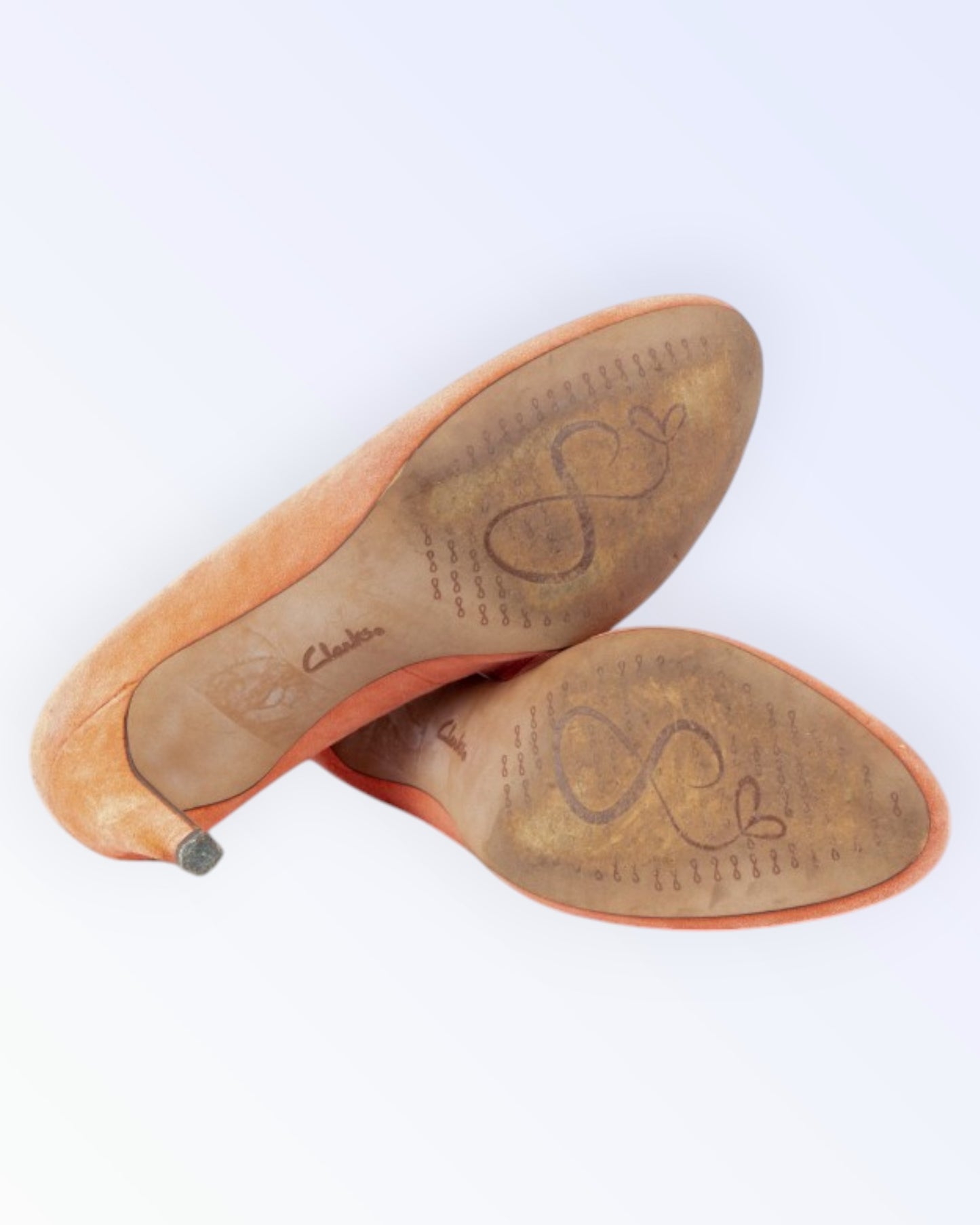 Clarks virsikuvärvi kingad