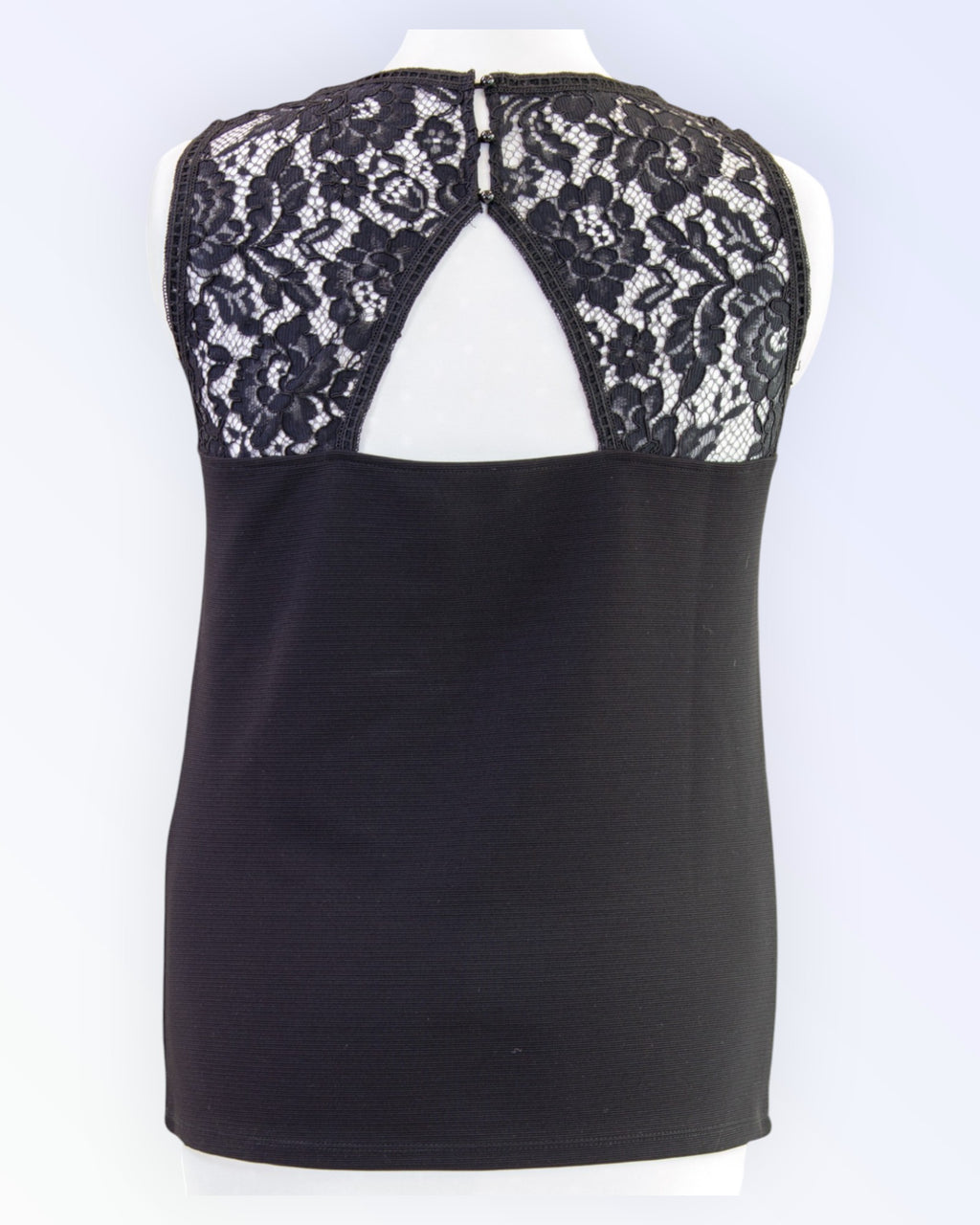 Vila black knit top