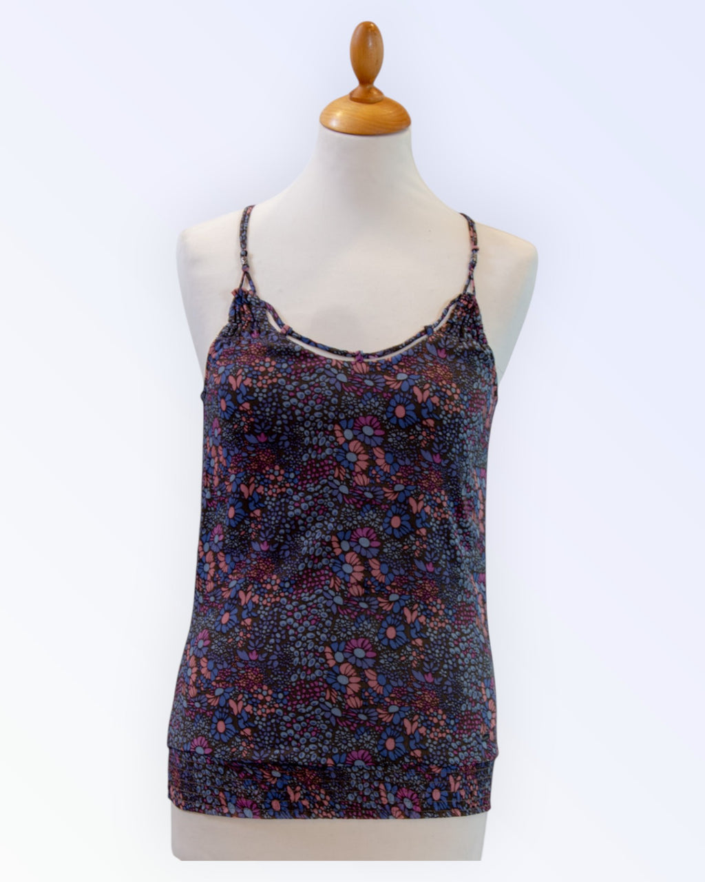 Cordon Jeans floral knit top