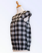 Mustang plaid summer blouse
