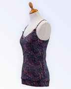 Cordon Jeans floral knit top