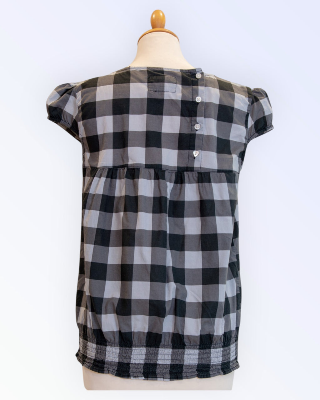 Mustang plaid summer blouse