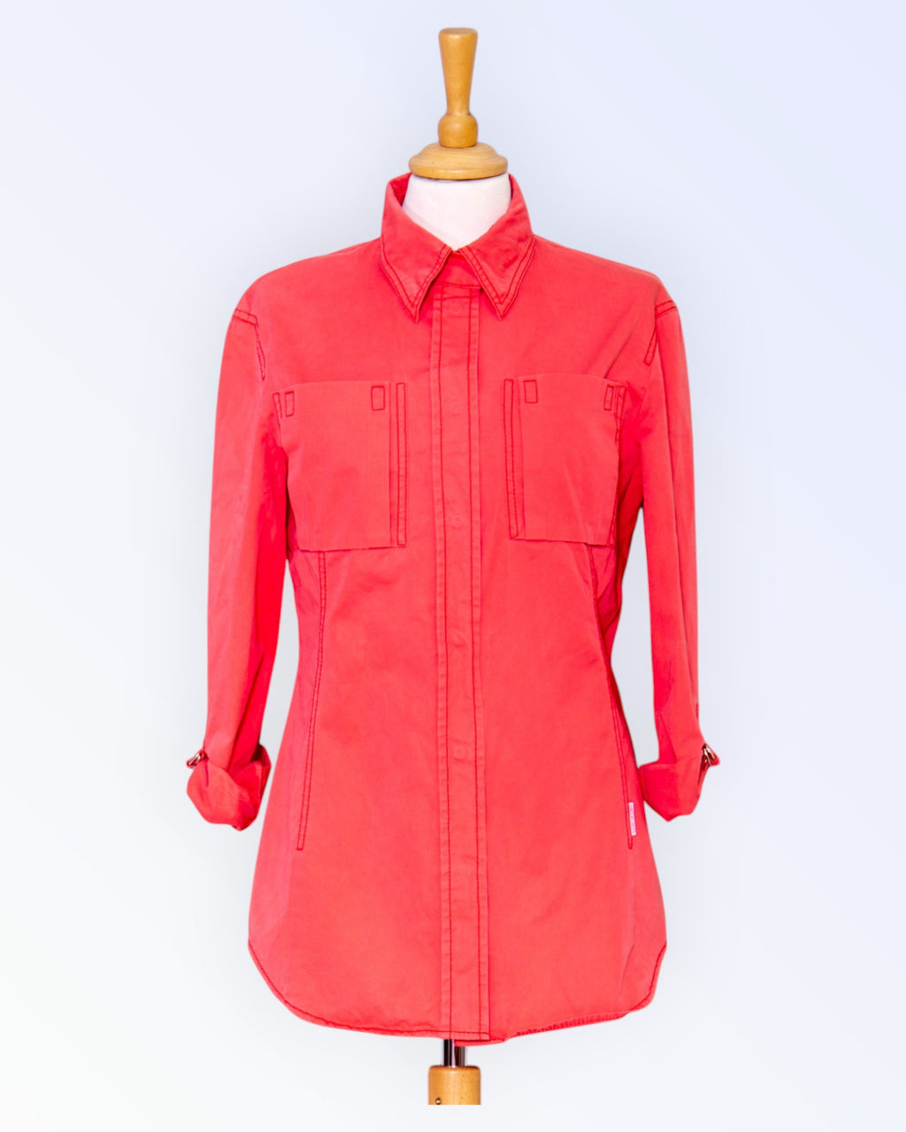 Marccain Sport red shirt blouse