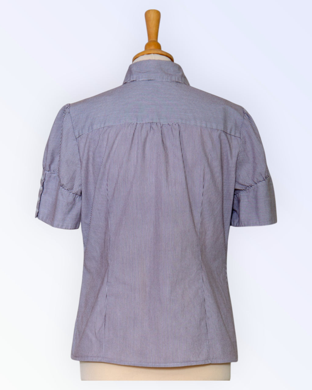 apt.9 short-sleeved striped blouse