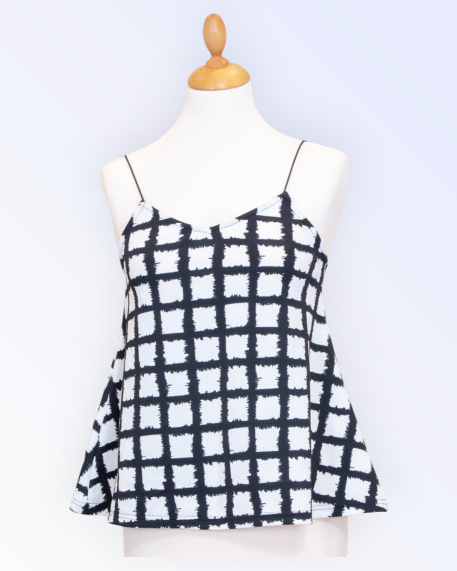 Sybo Skirt black and white top