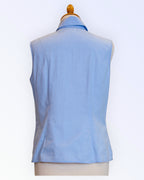 Herringbone Sydney helesinine suvepluus