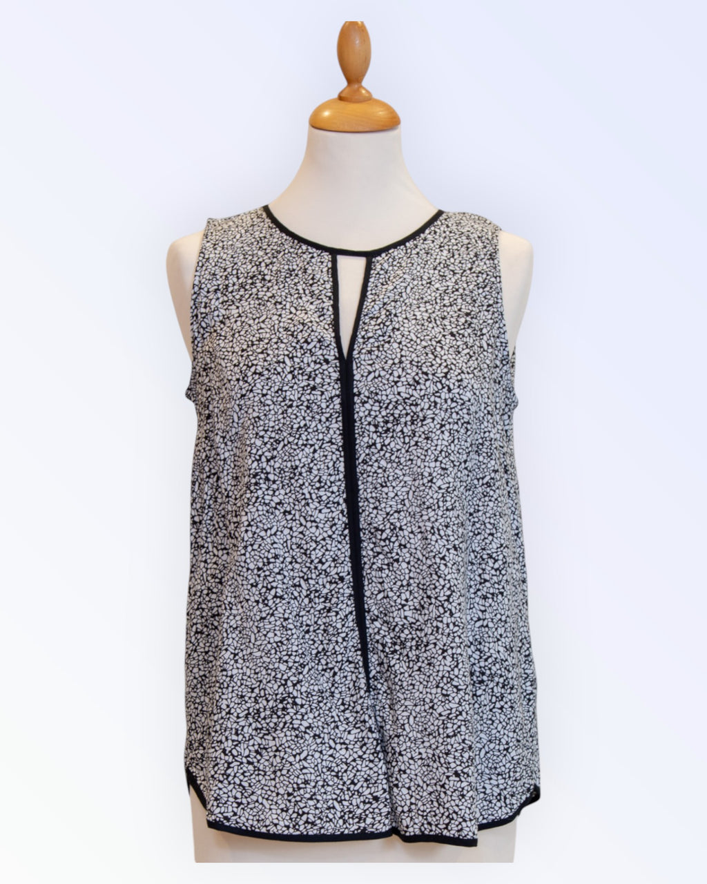 Alba Moda black and white top