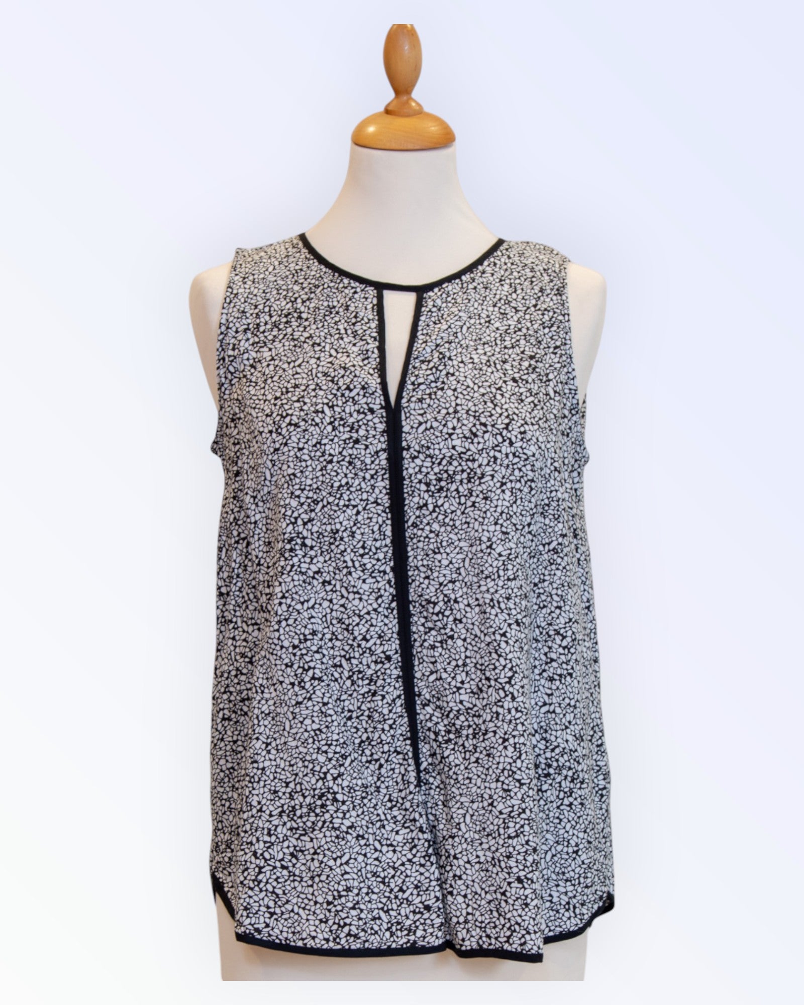 Alba Moda black and white top